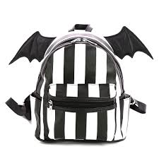 Bat Wing Striped Mini Backpack